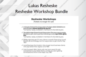 Resheske Workshop Bundle – Lukas Resheske