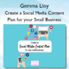 Create a Social Media Content Plan for your Small Business