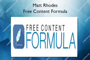Free Content Formula – Matt Rhodes