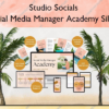 Social Media Manager Academy Silver – Studio Socials