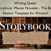 Storybook: Master Novelist - The Best Notion Template for Writers! – Writing Quest