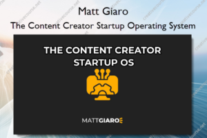 The Content Creator Startup Operating System