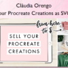 Sell your Procreate Creations as SVG files