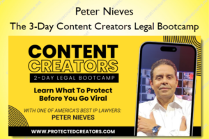 The 3-Day Content Creators Legal Bootcamp