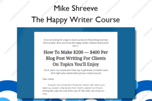 The Happy Writer Course