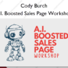 A.I. Boosted Sales Page Workshop