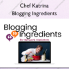 Blogging Ingredients