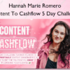 Content To Cashflow 5 Day Challenge