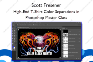 High-End T-Shirt Color Separations in Photoshop Master Class