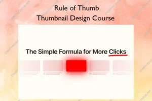 Thumbnail Design Course – Rule of Thumb