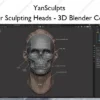 YanSculpts – Master Sculpting Heads – 3D Blender Course