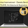 DARK PLANS: Architectural illustration course – Archez International – Daniela Sánchez