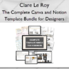 The Complete Canva and Notion Template Bundle for Designers – Clare Le Roy