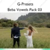 Beba Vowels Pack 03 – G-Presets