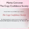 The Copy Confidence Society – Marisa Corcoran